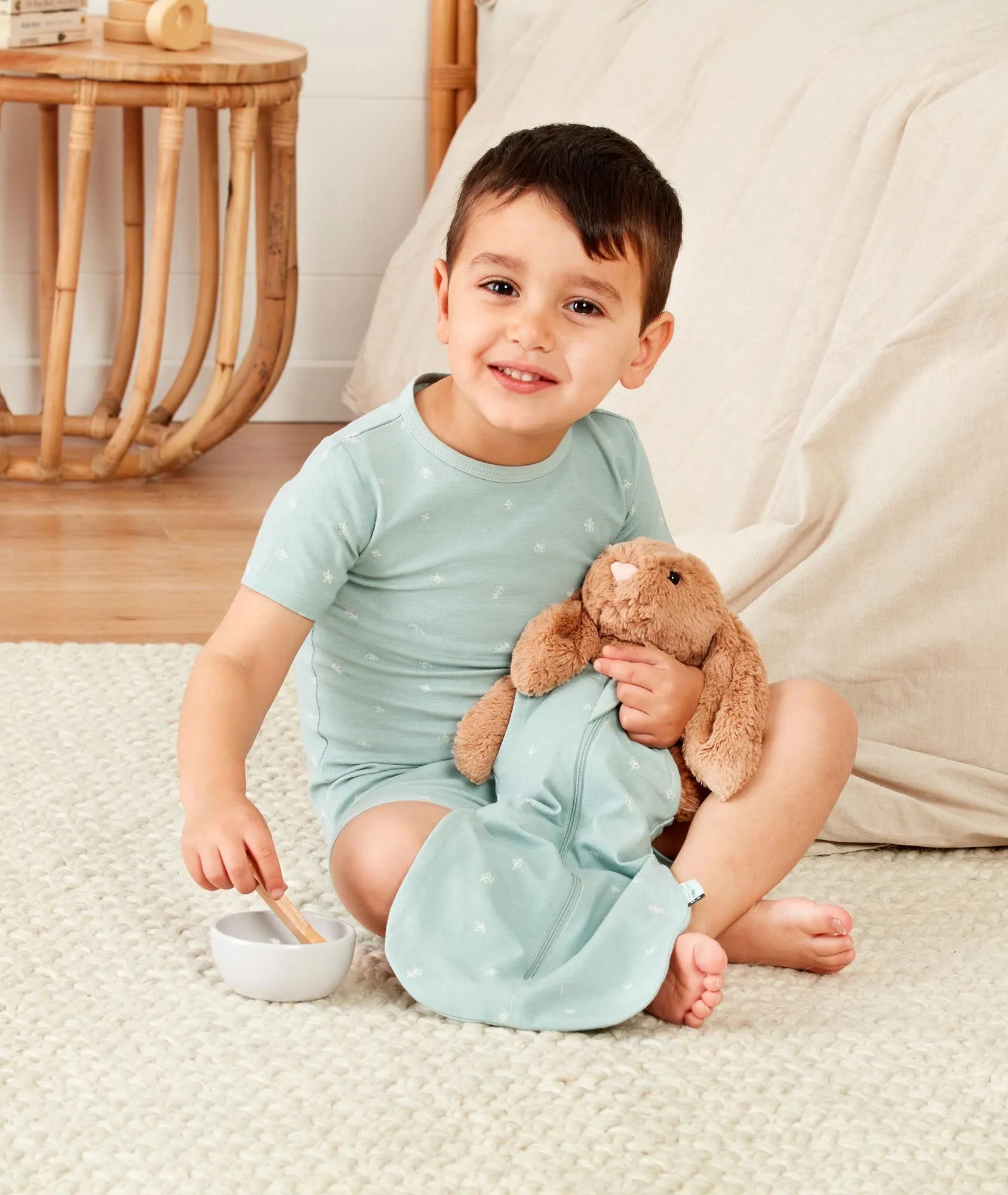 Short sleeve baby sales pyjamas