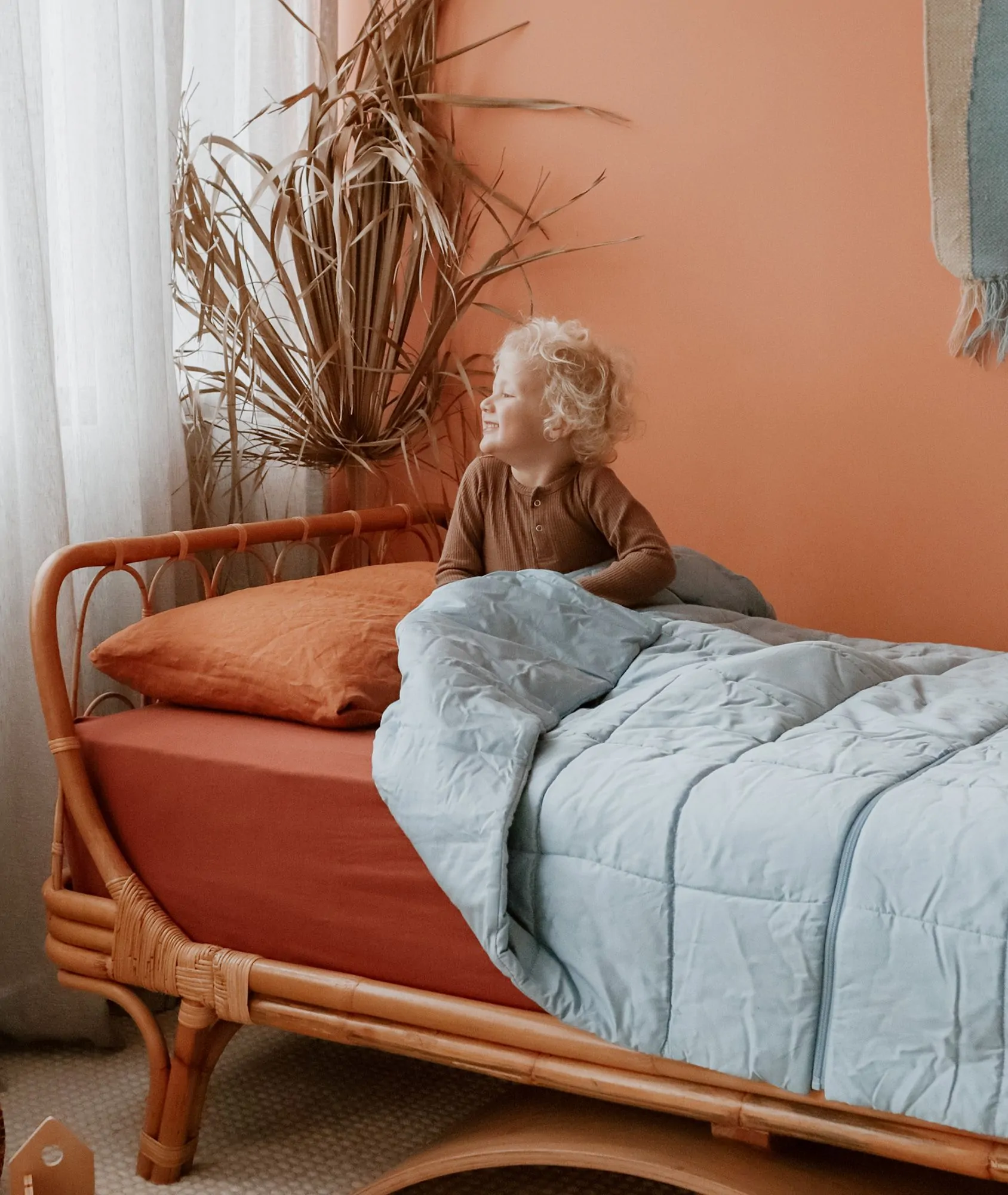 ergoPouch Organic Fitted Sheet KIDS BANDWAGON