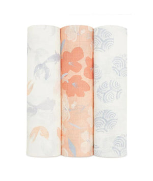aden + anais 3-pack silky soft swaddles